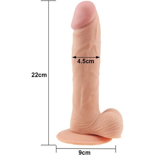 Lovetoy Ultra Soft Dude dildo 9" 22,8cm x 4,5cm slika 19