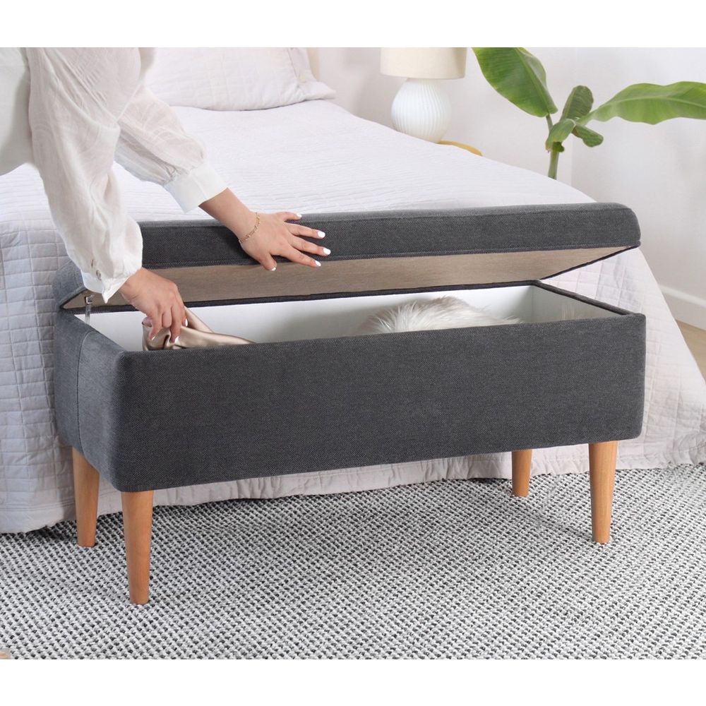 Glend - Sivi Pouf slika 2
