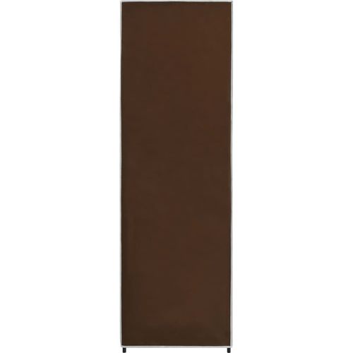 282458 Wardrobe Brown 87x49x159 cm Fabric slika 6