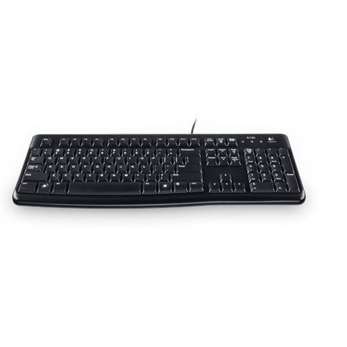 LOGITECH Žična tastatura K120 US (Crna) - 920-002509 slika 2