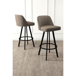 Set Barskih Stolica (6 Komada) Atex - boje: Cappuccino i Crna