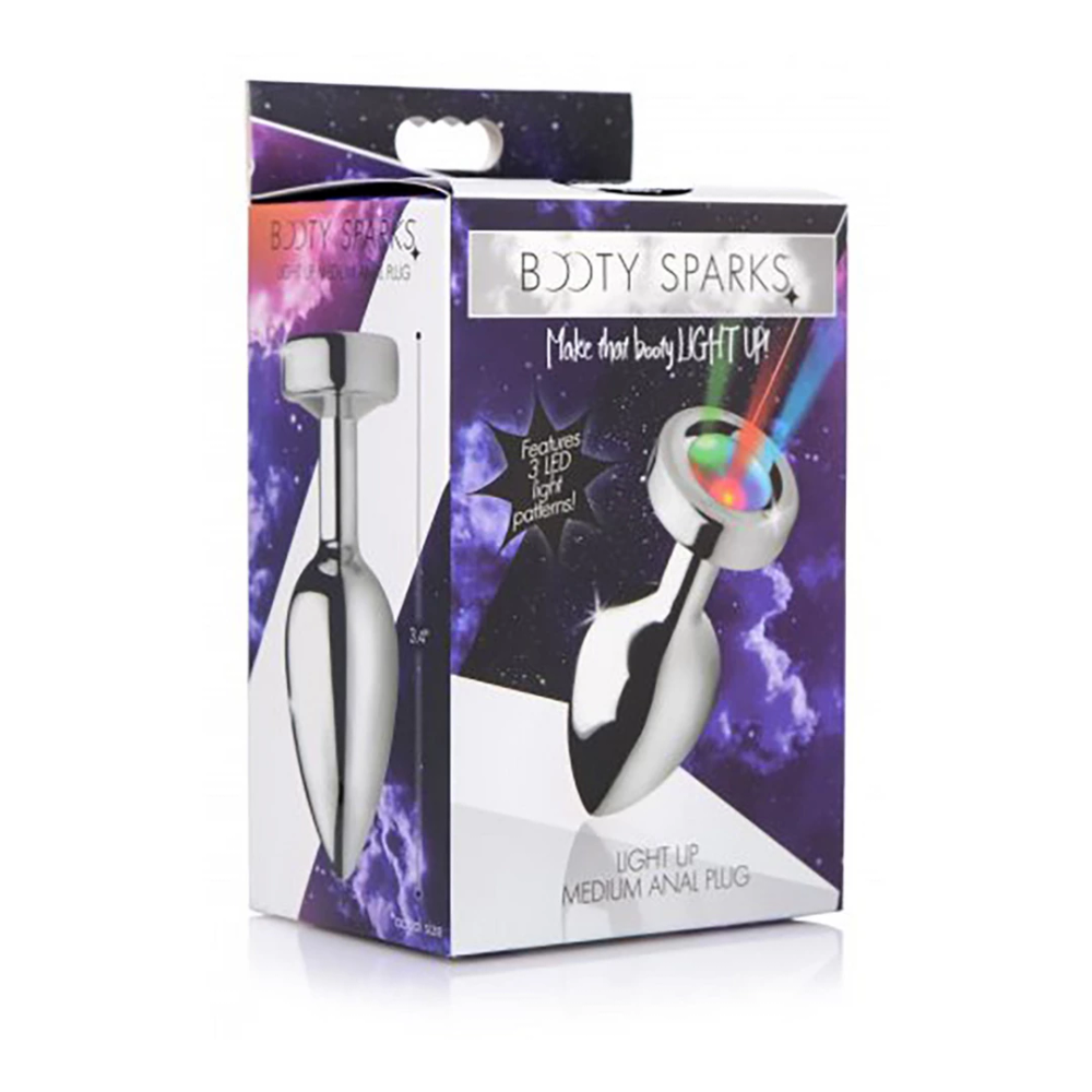 XR Brands Light Up - analni čep - Srednji slika 2