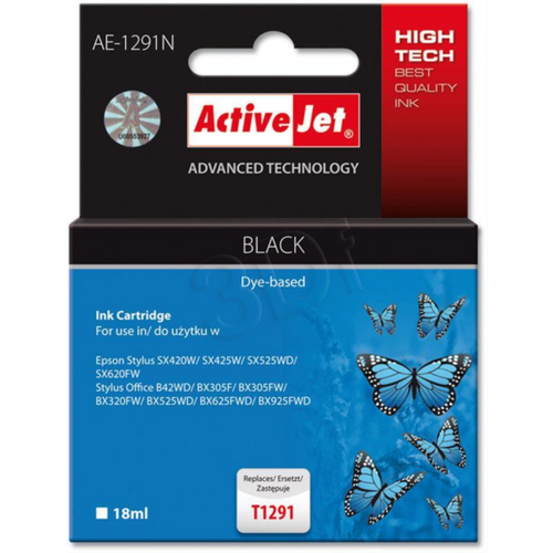 ActiveJet crni tintni uložak za Epson T1291 slika 1