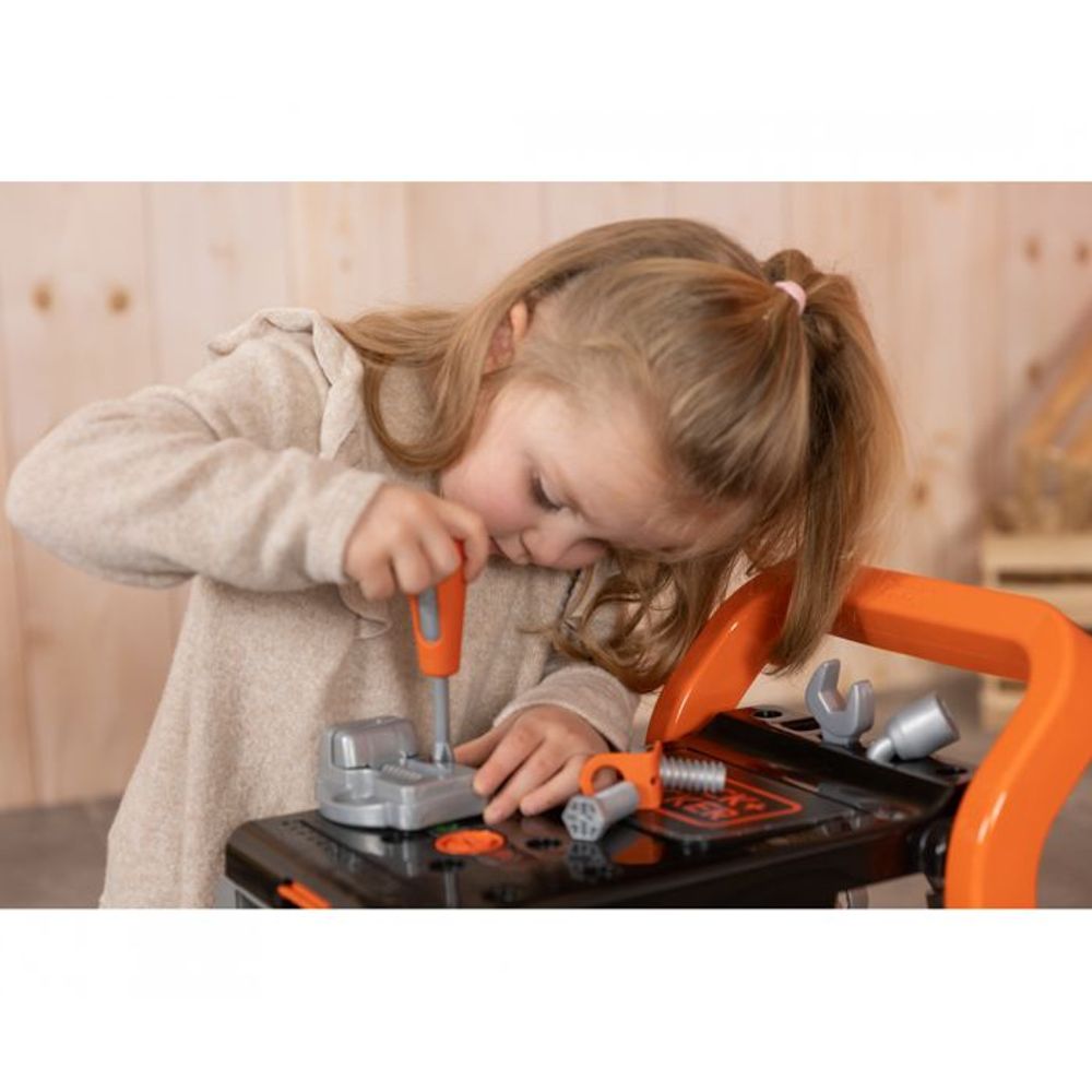 Smoby Dječija radionica Black & Decker 3u1 slika 6