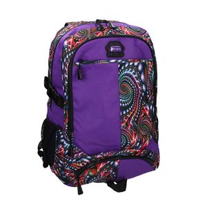 Spirit školski ruksak "PEACOCK", Ljubičasta