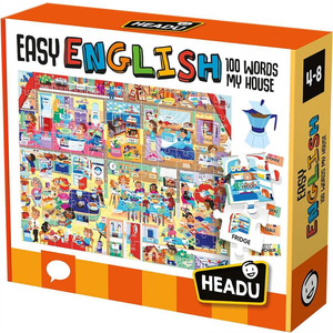 Headu Edukativne puzle Easy English 100 Words My House 23158