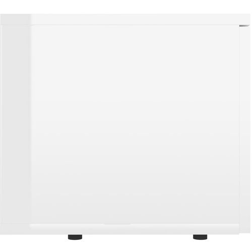TV ormarić visoki sjaj bijeli 80 x 34 x 30 cm od iverice slika 38
