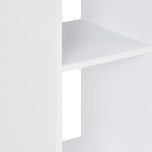 Barski stol bijeli i boja betona 60 x 60 x 110 cm slika 21