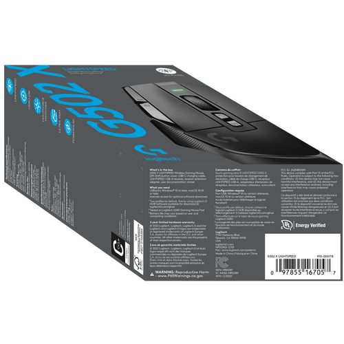 Miš Logitech G502 X LIGHTSPEED - BLACK/CORE, 910-006180 slika 5