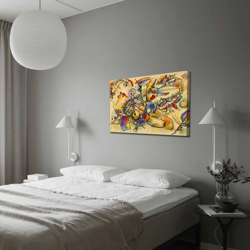 Wallity 70100FAMOUSART-031 Multicolor Decorative Canvas Painting slika 2