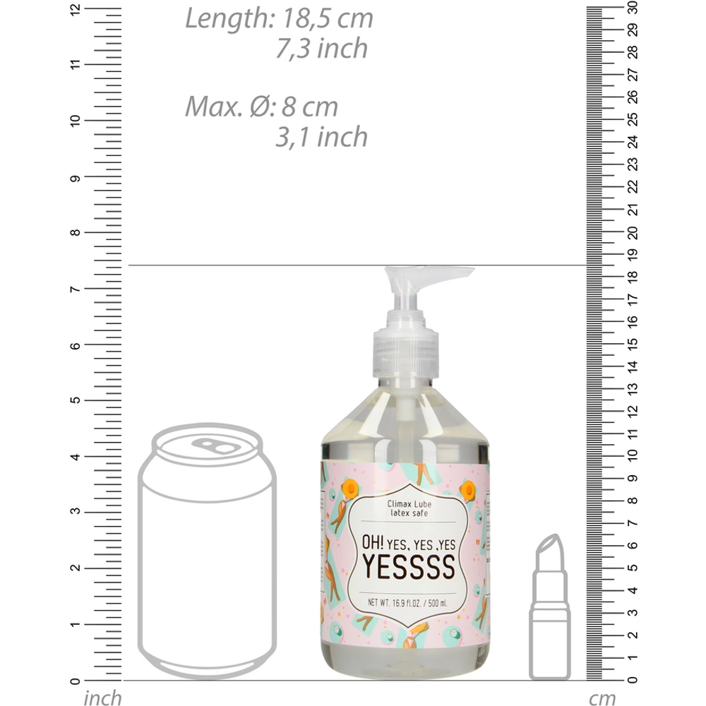 S-Line by Shots Climax lubrikant na bazi vode - OH Da. Da. Da. YESSSS - 17 oz / 500 ml slika 4