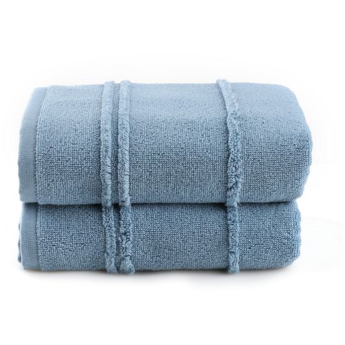 Arden - Blue Blue Hand Towel Set (2 Pieces) slika 2