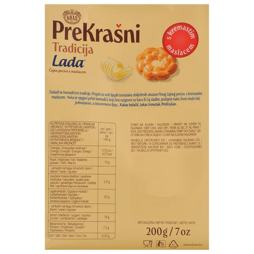 Kraš keksi Prekrašni Tradicija Lada 200g slika 3