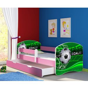 ACMA Dječiji krevet Acma II sa ladicom Pink - 160x80cm - Dezen 14