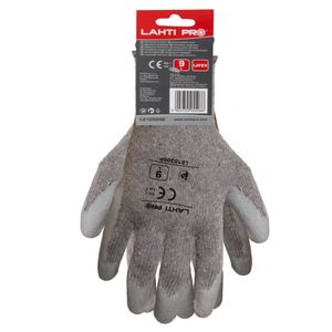 RUKAVICE LATEX SIVE M  L210308K