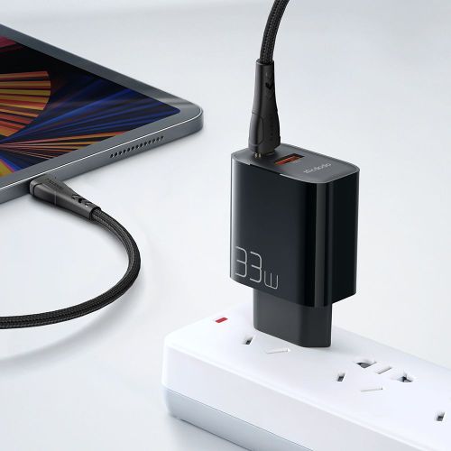 MCDODO CH-0922 SET 33W ZIDNI Punjač USB-C + USB-A + KABL 60W TIP-C, 1.2m slika 4