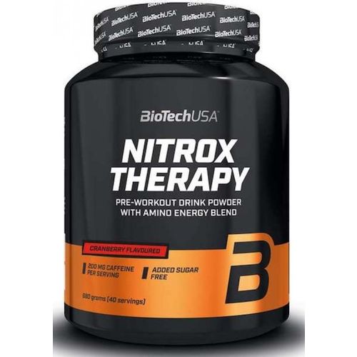 BioTech USA Nitrox Therapy 340g Brusnica slika 1