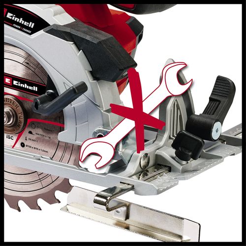 EINHELL Expert akumulatorska ručna kružna pila Power X-Change TE-CS 18/150 Li - Solo slika 3