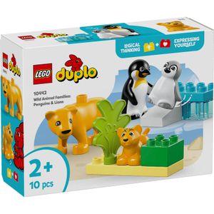 LEGO 10442 Porodica divljih životinja: Pingvini i lavovi