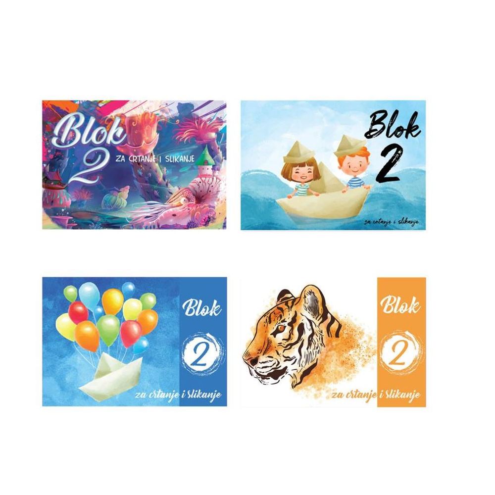 Spirit of Lifestyle Blok za crtanje, II 10 lista slika 1