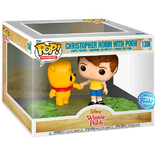 POP figure Moments Disney Winnie the Pooh Christopher Robin with Pooh Exclusive slika 2