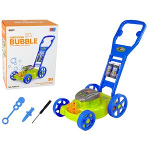 Mower Soap Bubble Machine Blue Soap Bubble Music