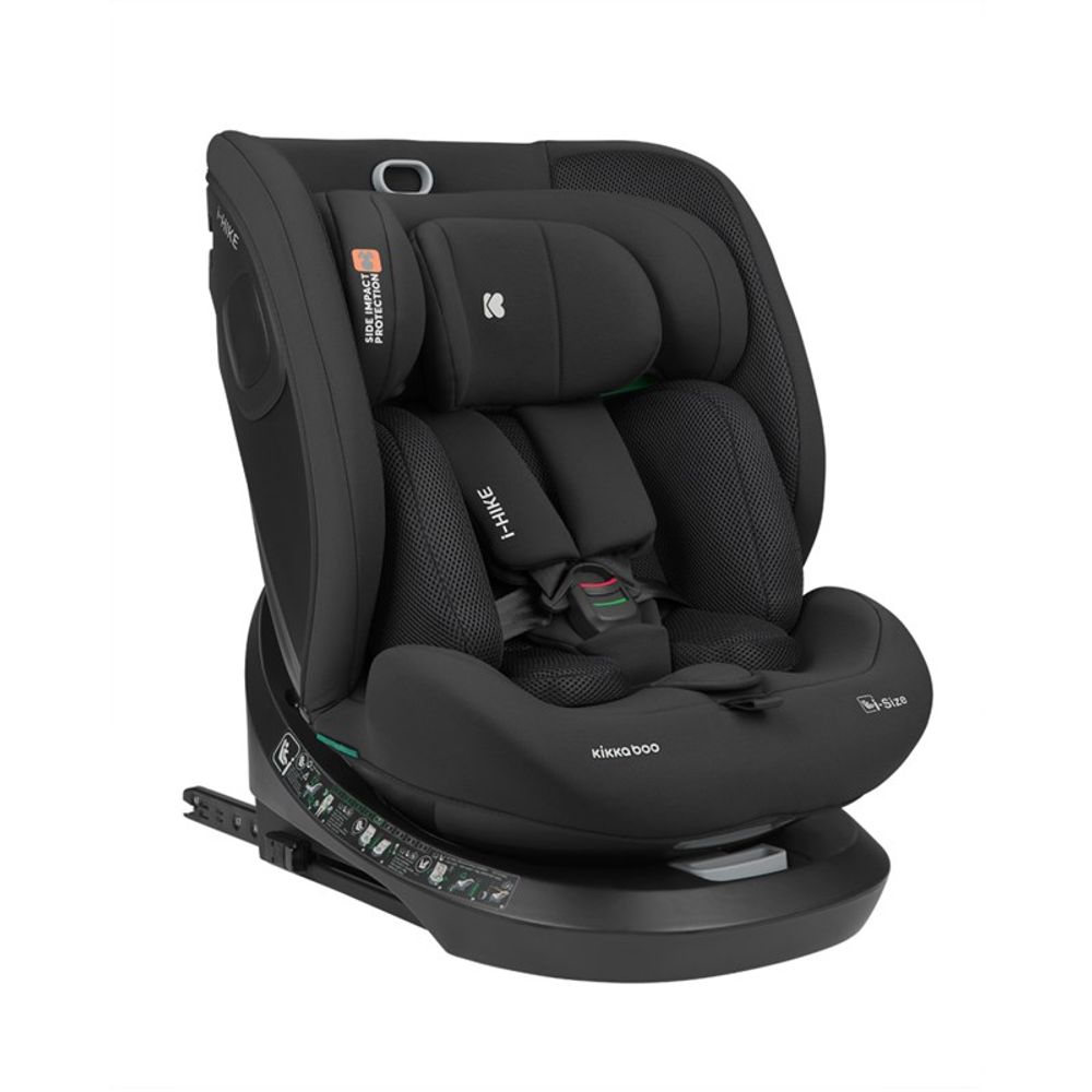 Kikka Boo Rotirajuća autosjedalica i-Hike 40-150cm Isofix, Black slika 1