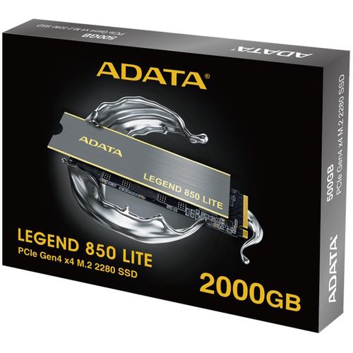 A-DATA 2000GB M.2 PCIe Gen4 x4 LEGEND 850L ALEG-850L-2000GCS SSD slika 4