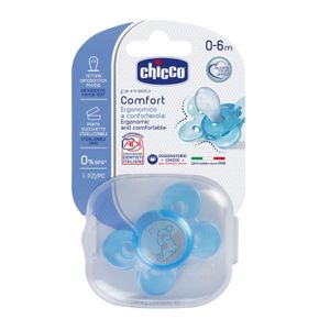 Chicco laža Giotto Comfort silikon 0-6m 1 k plava