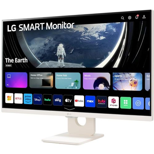 LG 27SR50F-W 27" IPS 1920x1080 60Hz 14ms GtG HDMIx2 USB smart VESA zvučnici bela slika 3