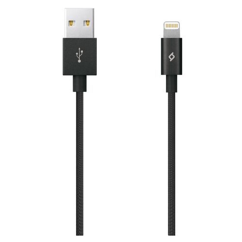 Ttec Kabel - MFi (Apple license) - Lightning to USB (1,20m) - Black - Alumi Cable slika 1