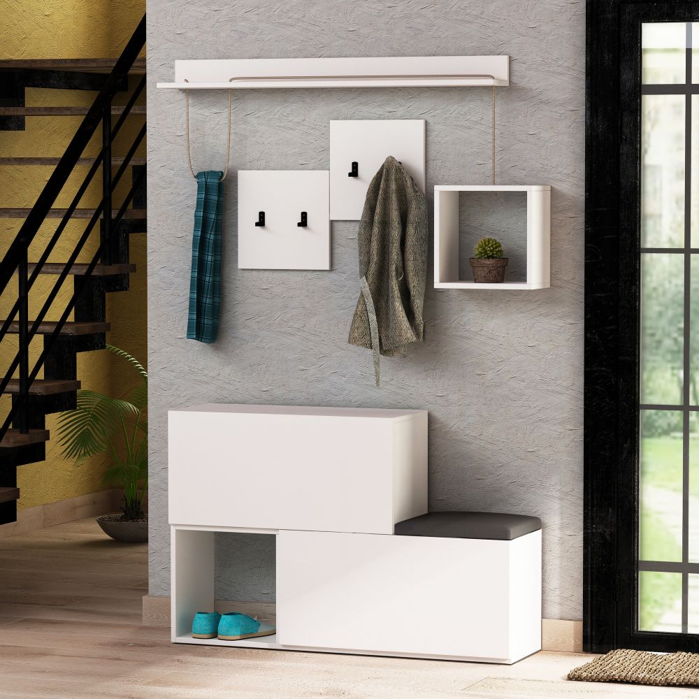 Holdon - Bijeli Hall Stand slika 1