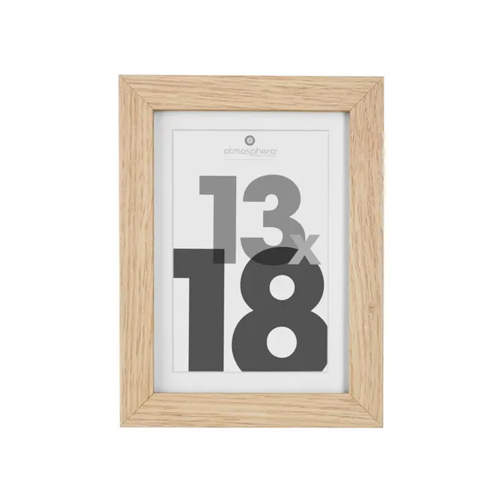 Atmosphera okvir za fotografiju eva 13x18, mdf/staklo bež slika 1