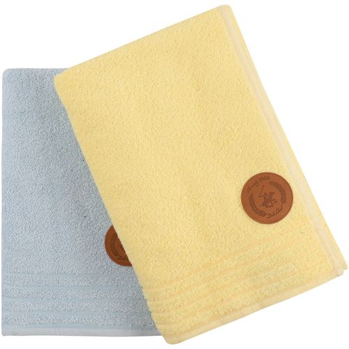 Colourful Cotton Set ručnika za kupanje (2 komada) 410 - Light Yellow, Blue slika 3