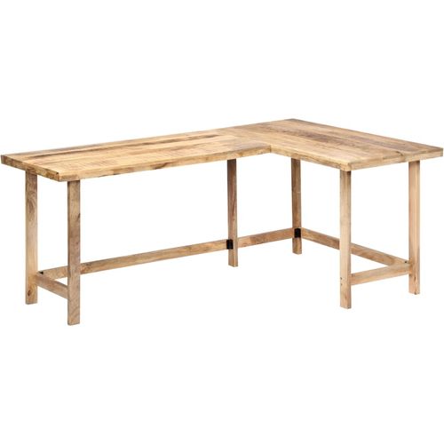 Radni stol od masivnog drva manga 180 x 120 x 76 cm slika 16