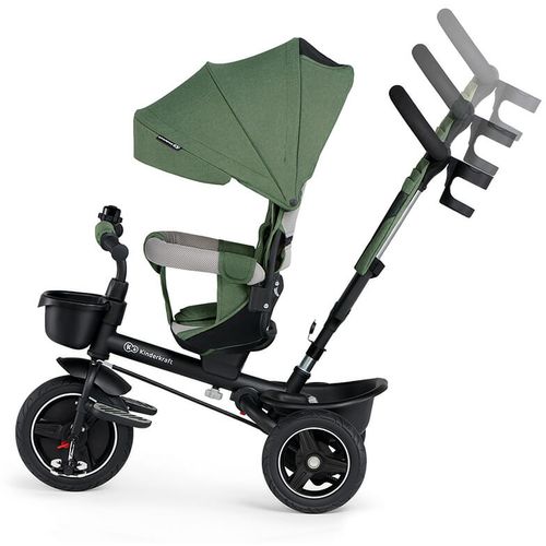 Kinderkraft Tricikl SPINSTEP, platinum/grey slika 30