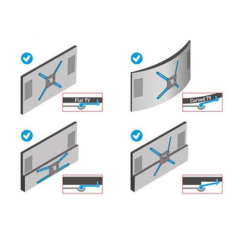 BARKAN BM443XL LCD TV zglobni zidni nosač od 13 do 83 inča slika 7