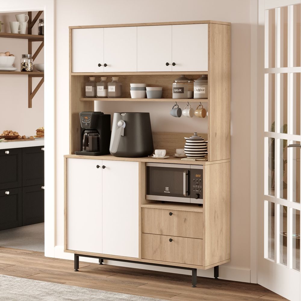Višenamjenski ormar RE5-SW Oak White slika 2