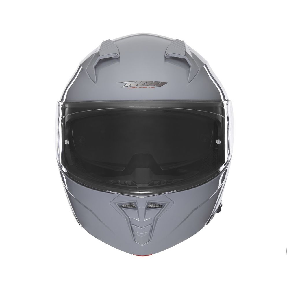 Modularna - flip up kaciga za motor NOX Y966 N968 - Nardo Siva vel.L slika 3