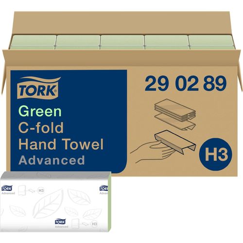 TORK 290289  papirnati ručnici  zelena 20 kom./paket  20 St. slika 2