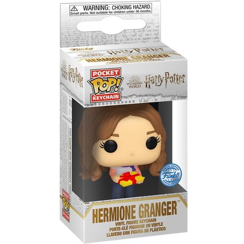 Funko POP Keychain: HP Holiday - Hermione (WMT) slika 1