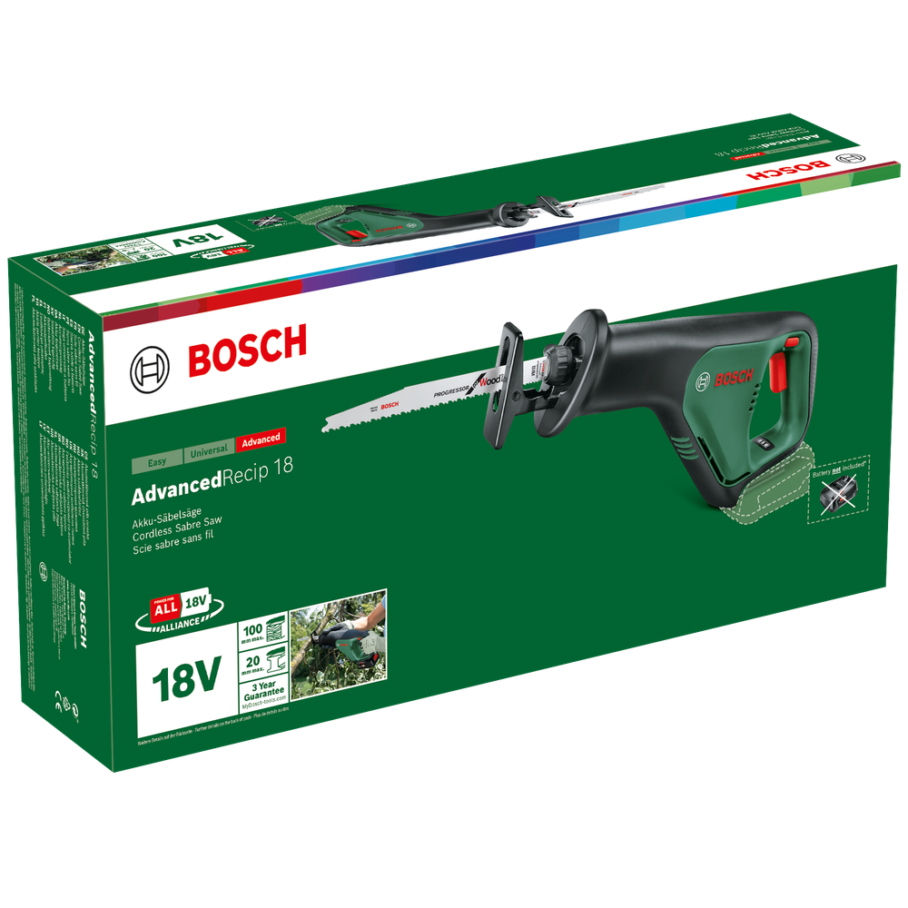 Bosch Akumulatorska sabljasta pila PSA18V-200 slika 2