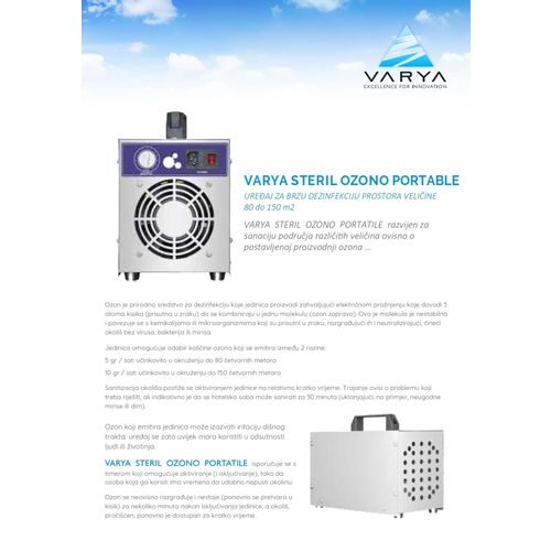 Varya STERIL OZONE PORTABLE slika 2