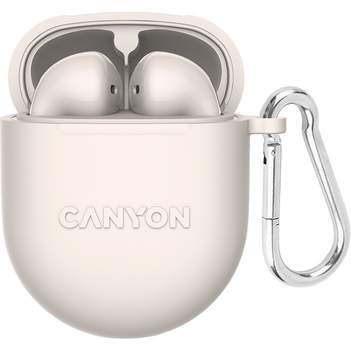 CANYON TWS-6 Bluetooth slušalice, bež slika 1