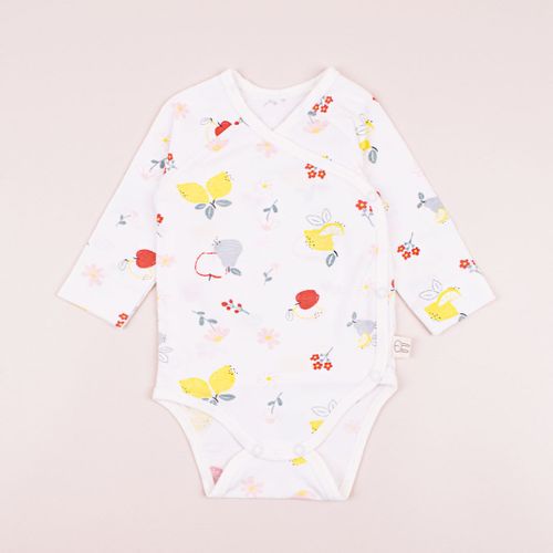 Just Kiddin Baby Bodi Preklop "Local Fruits", 56-62 slika 1