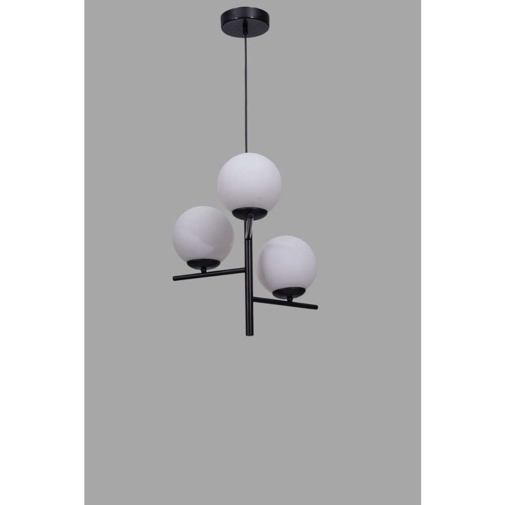 Opviq Luster 341, Bijela, Crna slika 2