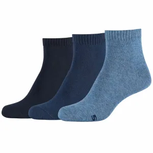 Skechers 3ppk wm casual quarter socks sk42005-5500