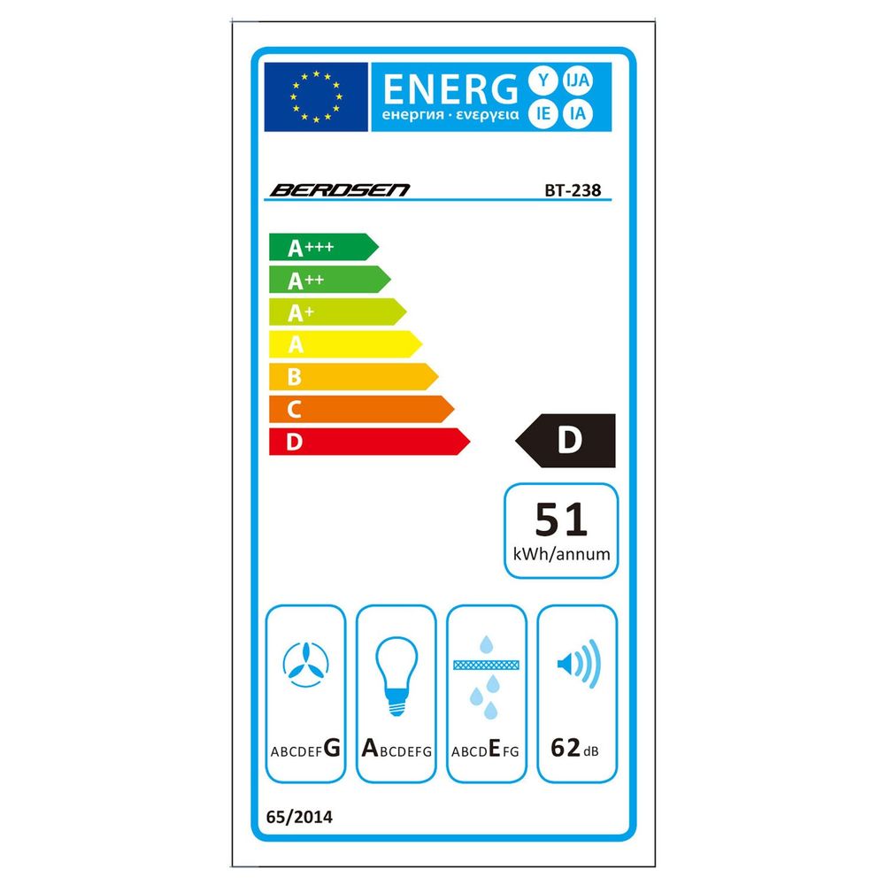 Teleskopska kuhinjska napa 50cm crna BT-238 slika 7