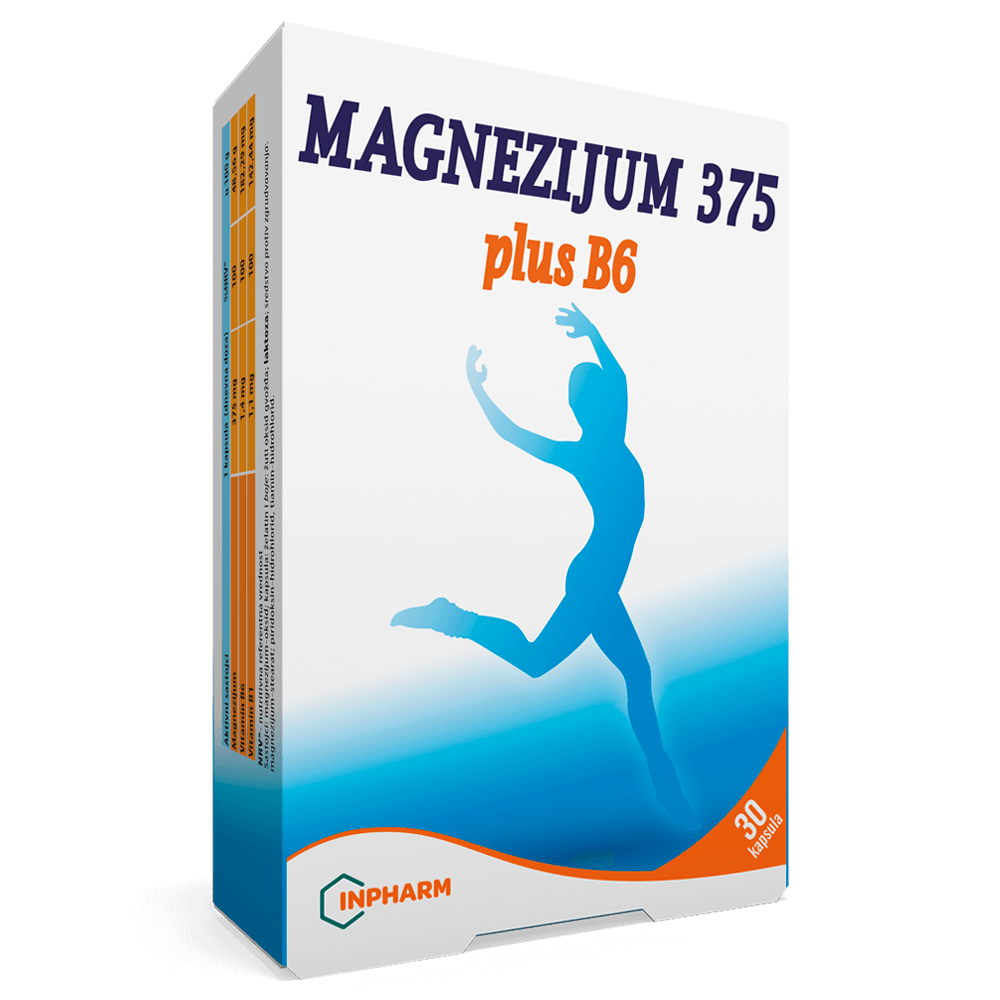 Magnezijum Kapsule 375mg Inpharm A30 slika 1