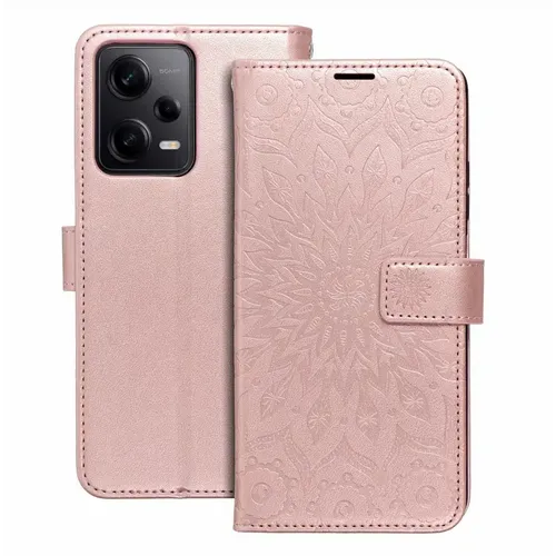 MEZZO Book case preklopna torbica za XIAOMI Redmi NOTE 12 PRO 5G – mandala rose gold slika 1